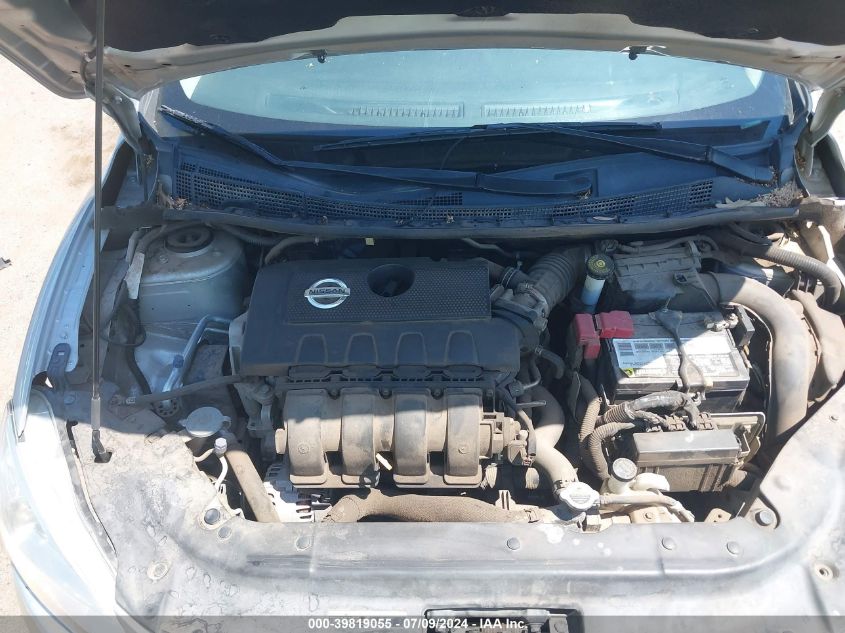 2015 Nissan Sentra S/Sv/Sr/Sl VIN: 3N1AB7AP6FY287834 Lot: 39819055