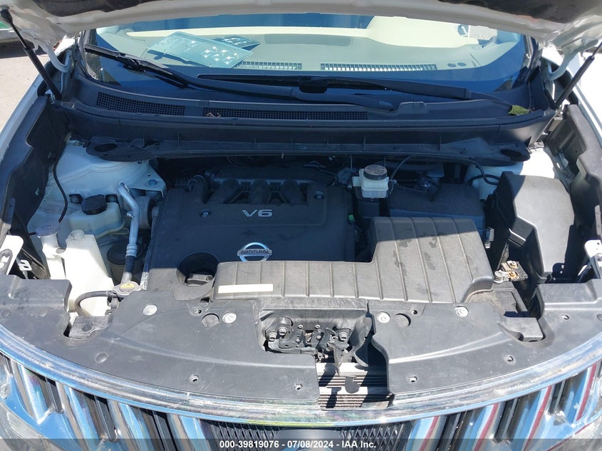 2010 Nissan Murano Le VIN: JN8AZ1MW6AW106079 Lot: 39819076