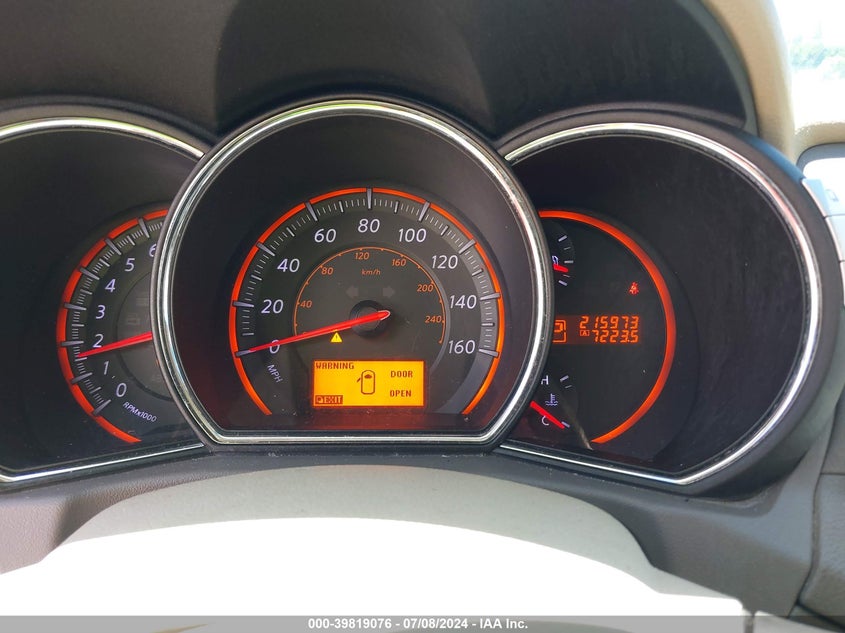 2010 Nissan Murano Le VIN: JN8AZ1MW6AW106079 Lot: 39819076