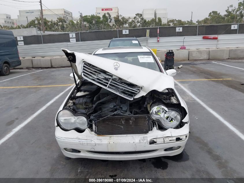 2004 Mercedes-Benz C 320 4Matic VIN: WDBRF84J84F445269 Lot: 39819080