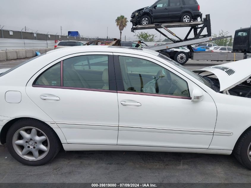 2004 Mercedes-Benz C 320 4Matic VIN: WDBRF84J84F445269 Lot: 39819080