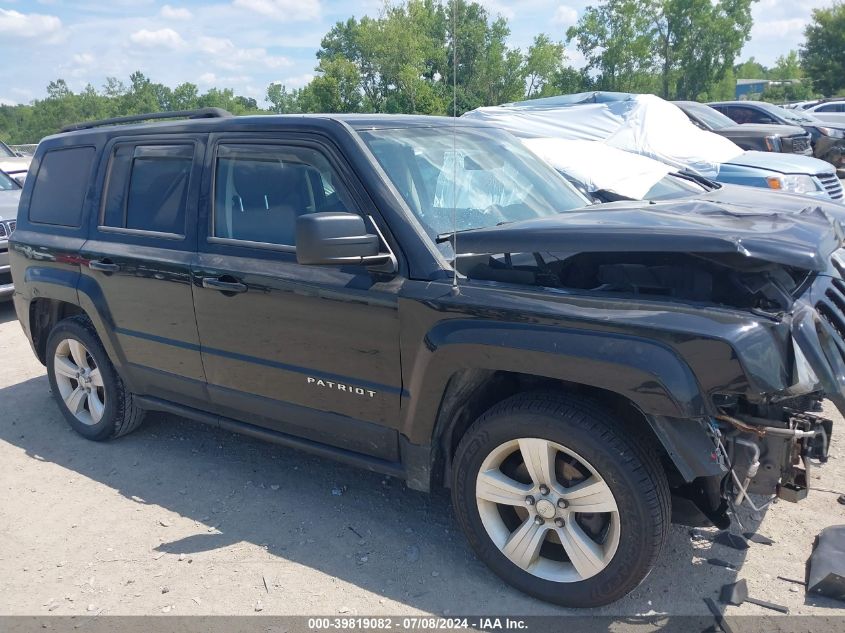 2013 Jeep Patriot Latitude VIN: 1C4NJPFB5DD129841 Lot: 39819082