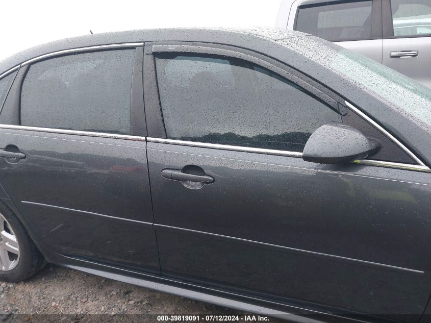 2011 Chevrolet Impala Lt VIN: 2G1WG5EKXB1221537 Lot: 39819091