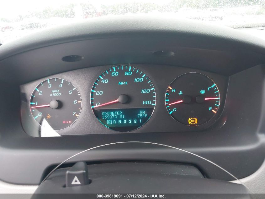 2011 Chevrolet Impala Lt VIN: 2G1WG5EKXB1221537 Lot: 39819091