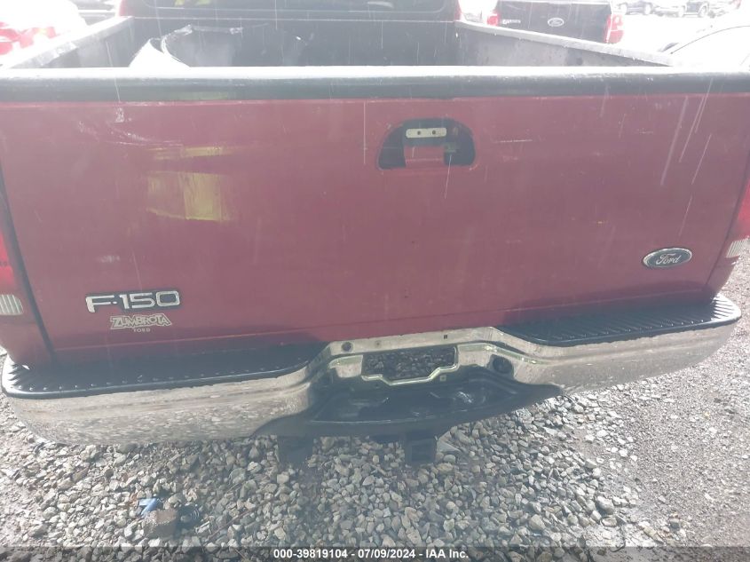 2000 Ford F-150 Lariat/Work Series/Xl/Xlt VIN: 2FTRX18L5YCB03524 Lot: 39819104