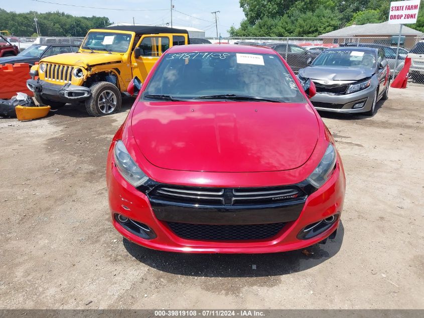 2015 Dodge Dart Gt VIN: 1C3CDFEB5FD267557 Lot: 39819108