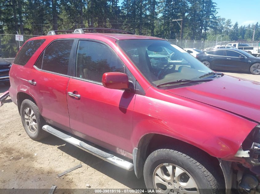 2003 Acura Mdx VIN: 2HNYD18683H533598 Lot: 39819116