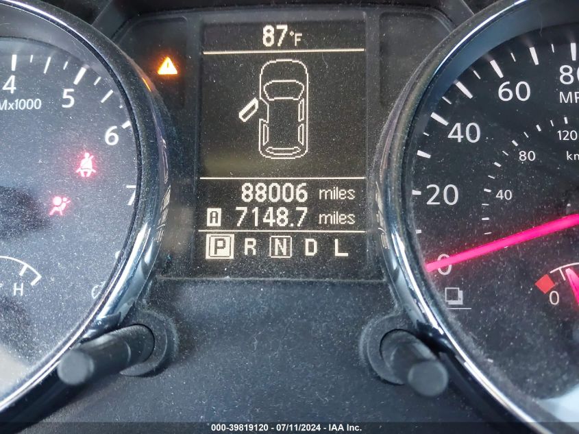 2014 Nissan Rogue Select S VIN: JN8AS5MV8EW707549 Lot: 39819120