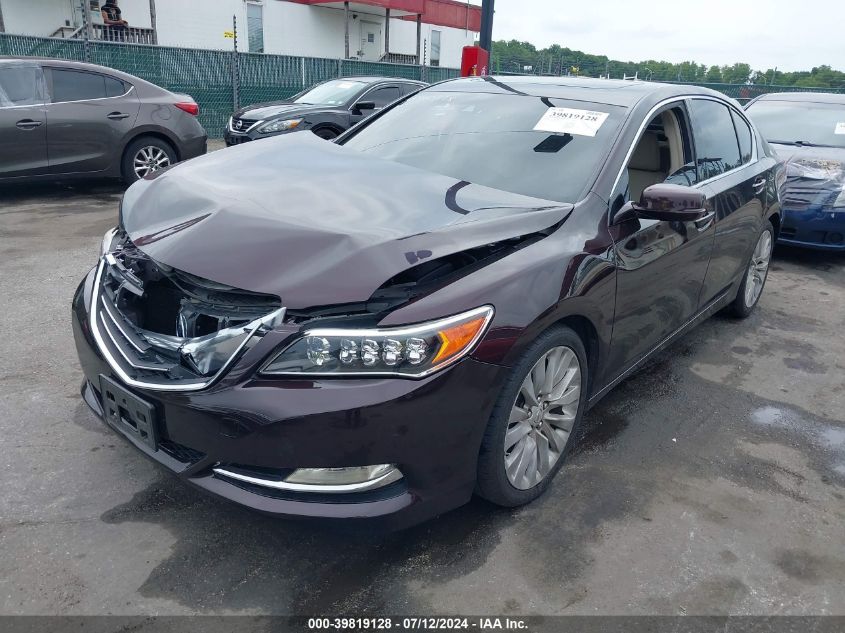 2014 Acura Rlx Tech VIN: JH4KC1F50EC002716 Lot: 39819128