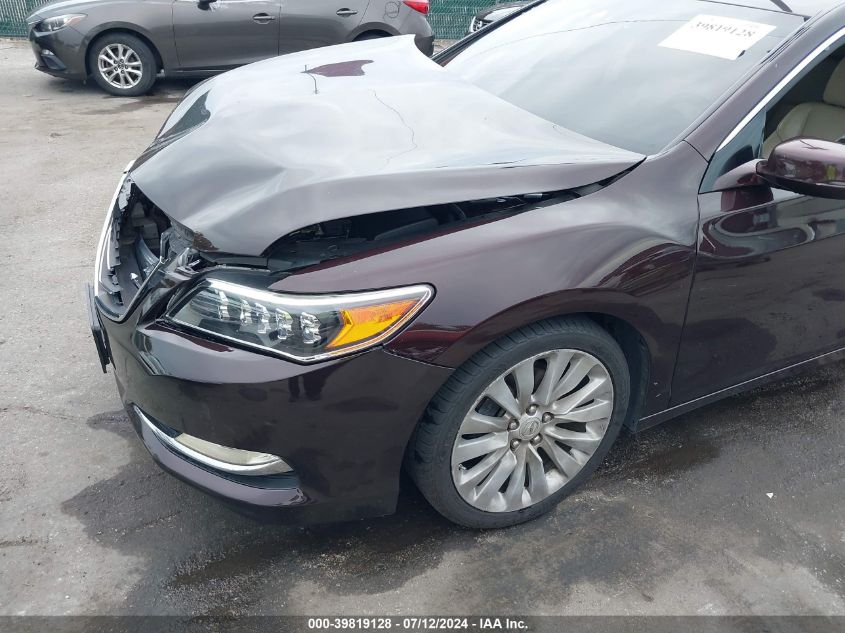 2014 Acura Rlx Tech VIN: JH4KC1F50EC002716 Lot: 39819128