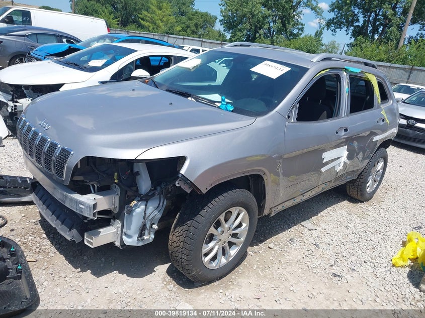 VIN 1C4PJMCX7KD107330 2019 JEEP CHEROKEE LATITUDE 4X4
