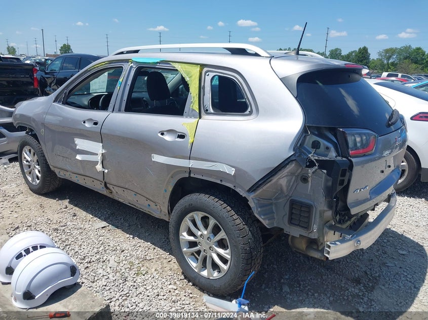 VIN 1C4PJMCX7KD107330 2019 JEEP CHEROKEE LATITUDE 4X4