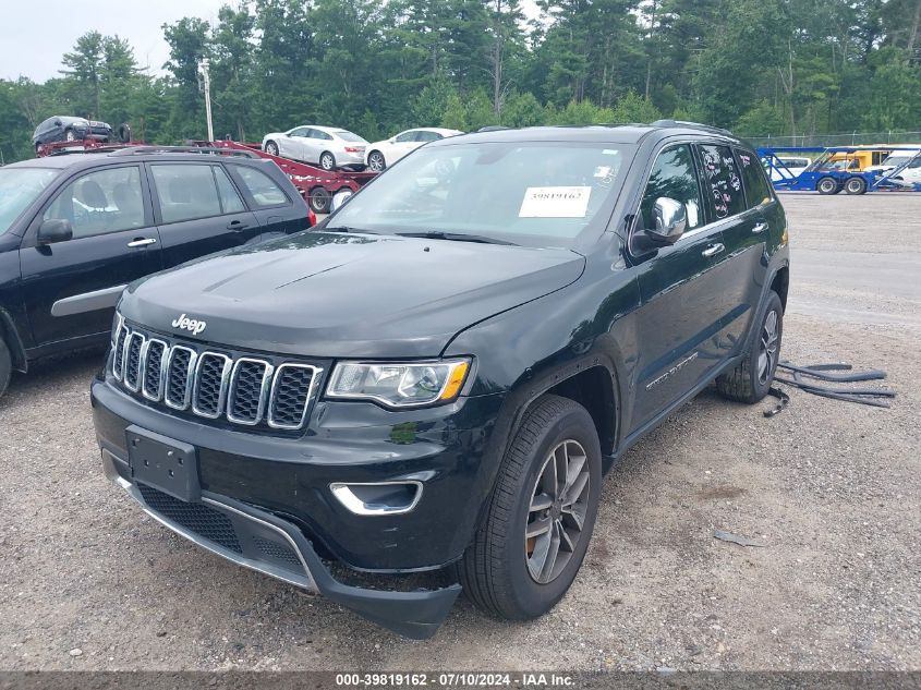 2019 Jeep Grand Cherokee Limited VIN: 1C4RJFBG2KC706843 Lot: 39819162