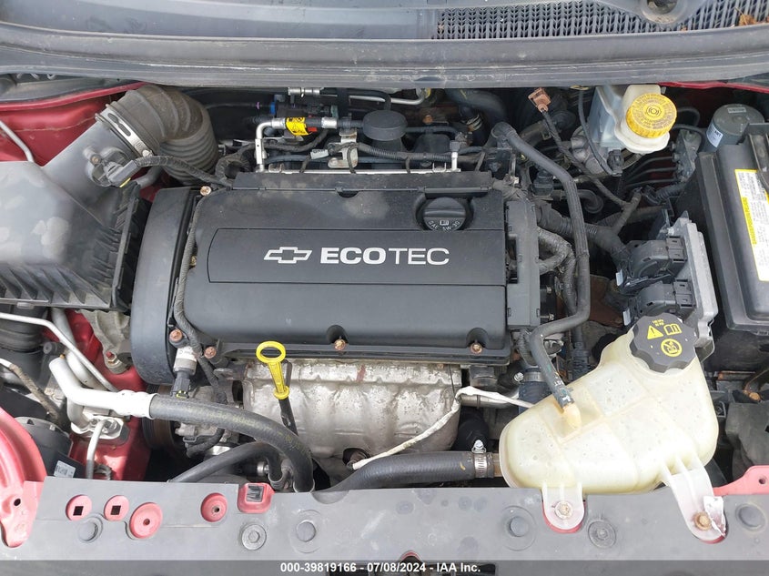 2012 Chevrolet Sonic 2Lt VIN: 1G1JC6SH3C4126232 Lot: 39819166