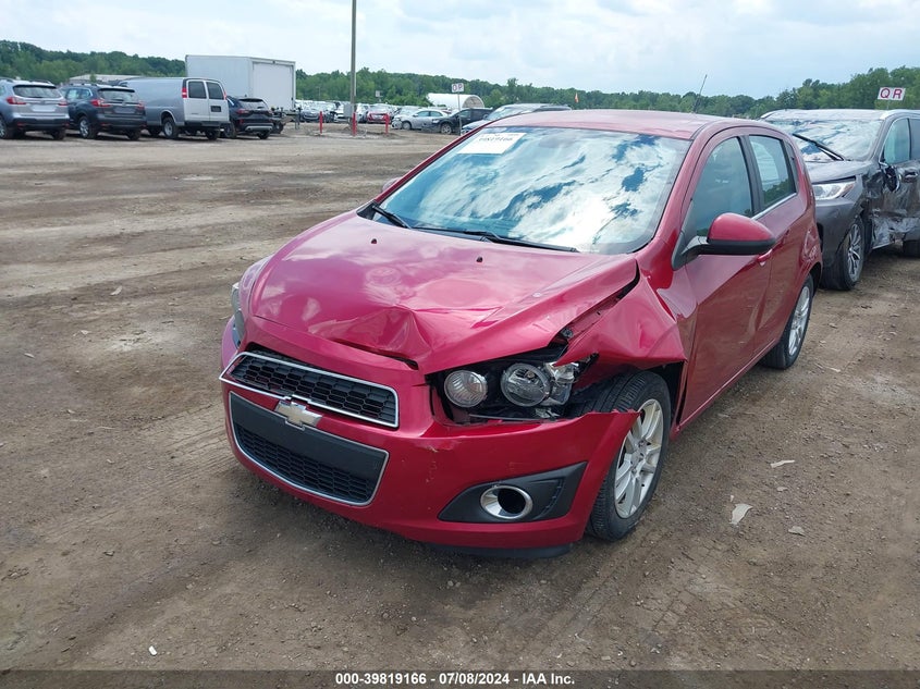 2012 Chevrolet Sonic 2Lt VIN: 1G1JC6SH3C4126232 Lot: 39819166
