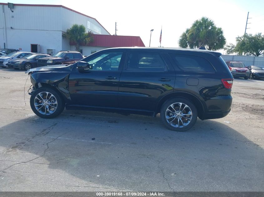 2020 Dodge Durango Gt Plus VIN: 1C4RDHDG6LC259435 Lot: 39819168