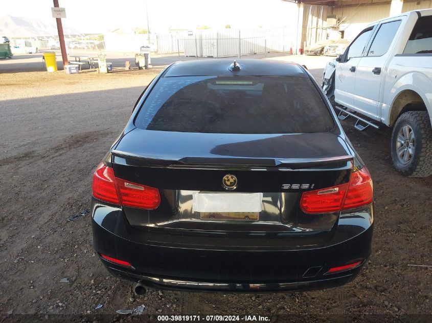 2012 BMW 328I I VIN: WBA3A5C53CF257845 Lot: 39819171