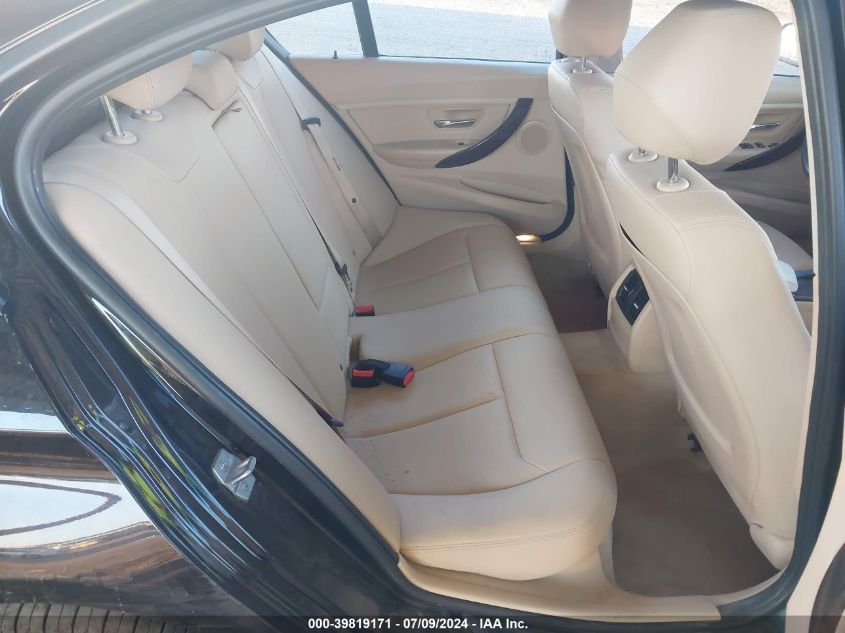 2012 BMW 328I I VIN: WBA3A5C53CF257845 Lot: 39819171