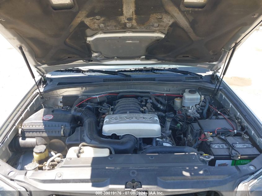 2005 Toyota 4Runner Sr5 Sport V8 VIN: JTEBT14R258020253 Lot: 39819176