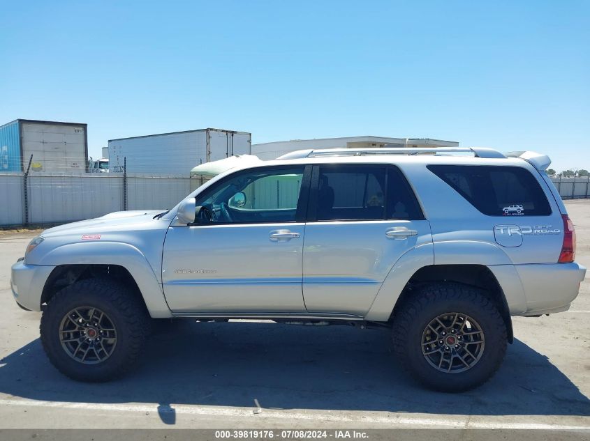2005 Toyota 4Runner Sr5 Sport V8 VIN: JTEBT14R258020253 Lot: 39819176