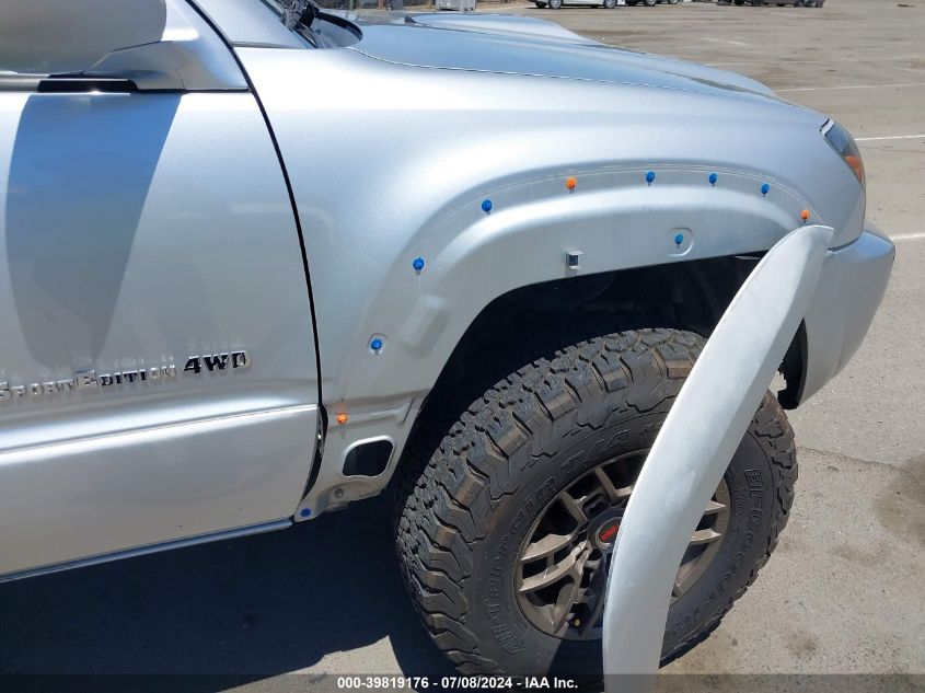 2005 Toyota 4Runner Sr5 Sport V8 VIN: JTEBT14R258020253 Lot: 39819176