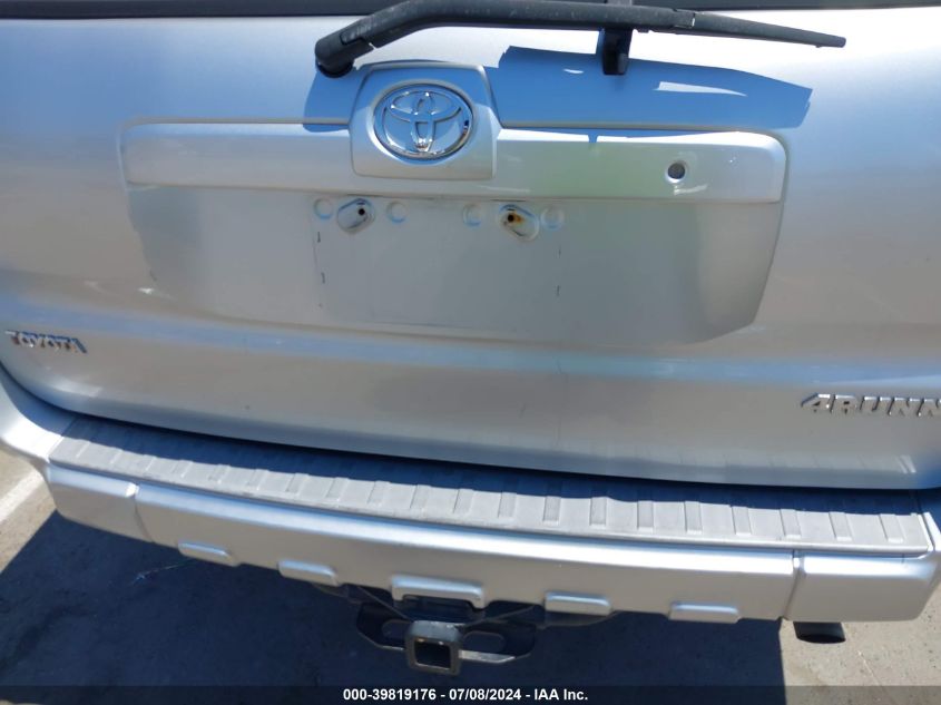 2005 Toyota 4Runner Sr5 Sport V8 VIN: JTEBT14R258020253 Lot: 39819176