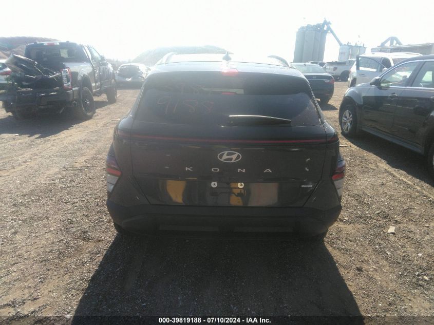 2024 Hyundai Kona Sel VIN: KM8HBCAB4RU139709 Lot: 39819188