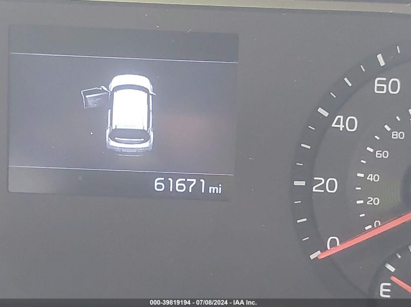 2020 Kia Soul Ex VIN: KNDJ33AU1L7072352 Lot: 39819194