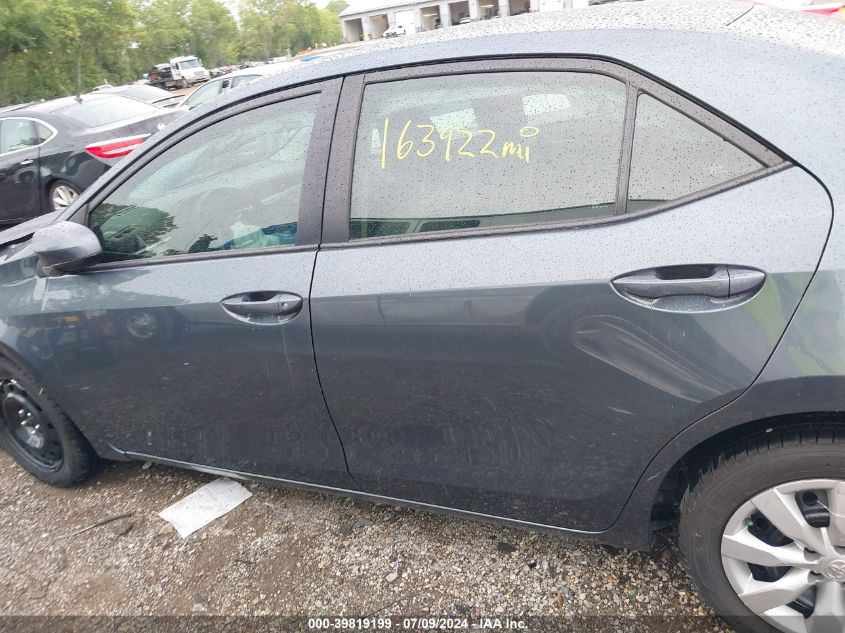 2015 TOYOTA COROLLA LE - 2T1BURHE9FC451458