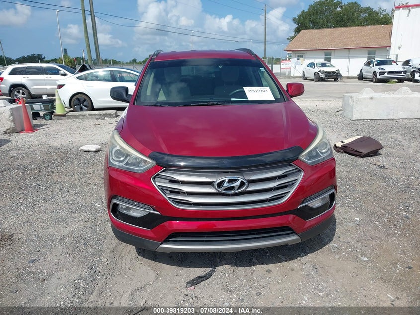 2017 Hyundai Santa Fe Sport 2.4L VIN: 5XYZU3LB4HG422885 Lot: 39819203