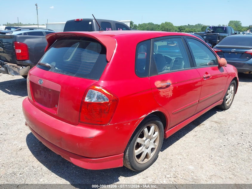 2006 Kia Spectra5 VIN: KNAFE161065216246 Lot: 39819206