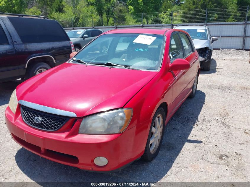 2006 Kia Spectra5 VIN: KNAFE161065216246 Lot: 39819206