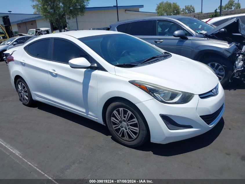 5NPDH4AE6GH695786 2016 HYUNDAI ELANTRA - Image 1