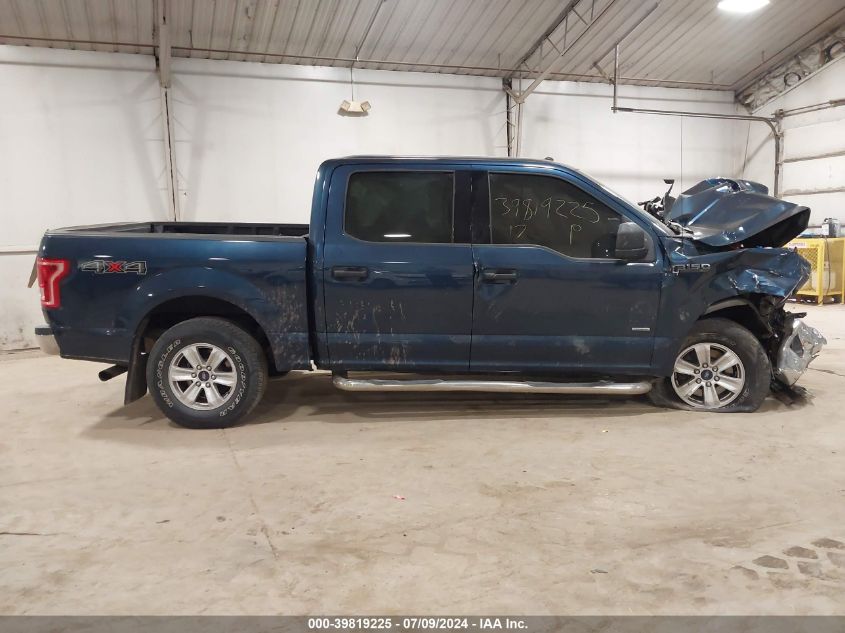 2017 Ford F150 Supercrew VIN: 1FTEW1EG1HFC36875 Lot: 39819225