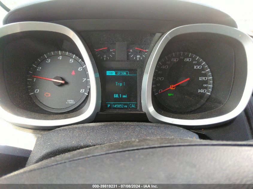 2015 Chevrolet Equinox 1Lt VIN: 2GNALBEKXF6134846 Lot: 39819231