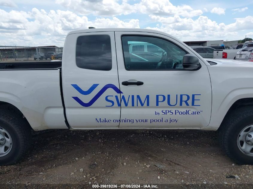 2019 Toyota Tacoma Sr VIN: 5TFRX5GN9KX146702 Lot: 39819236