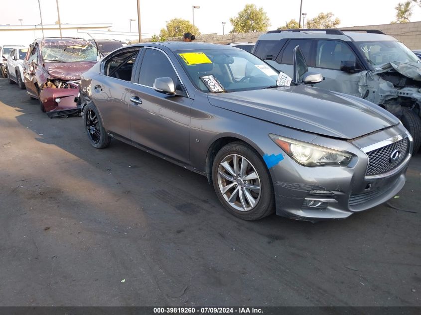 2014 Infiniti Q50 Premium VIN: JN1BV7AP7EM685423 Lot: 39819260