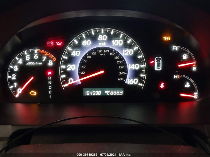 2007 Honda Odyssey Ex-L VIN: 5FNRL38797B058640 Lot: 39819269