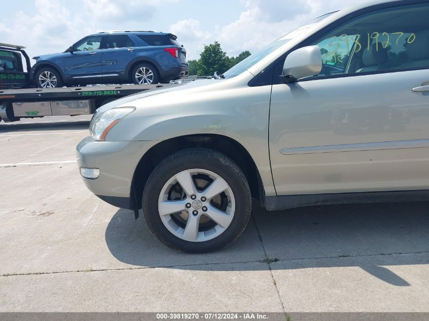 2007 Lexus Rx 350 VIN: 2T2HK31U47C029593 Lot: 39819270