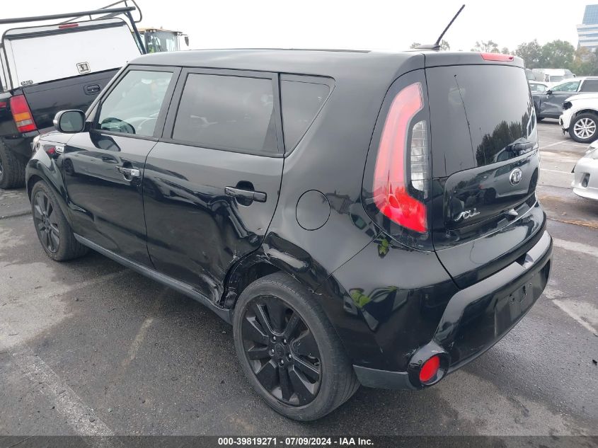 2016 Kia Soul ! VIN: KNDJX3A53G7248840 Lot: 39819271