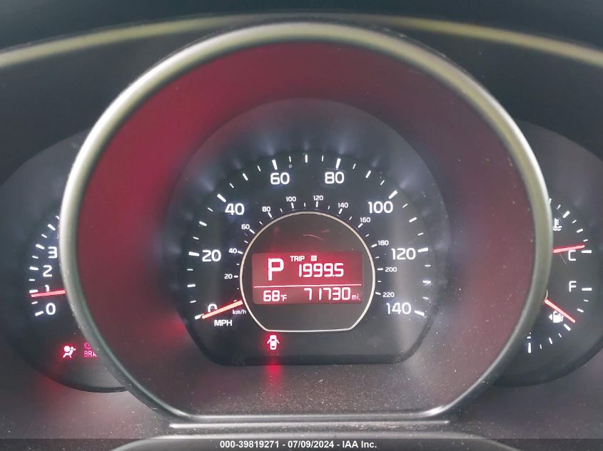 2016 Kia Soul ! VIN: KNDJX3A53G7248840 Lot: 39819271