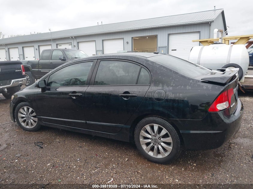2009 Honda Civic Exl VIN: 2HGFA16949H528394 Lot: 39819309