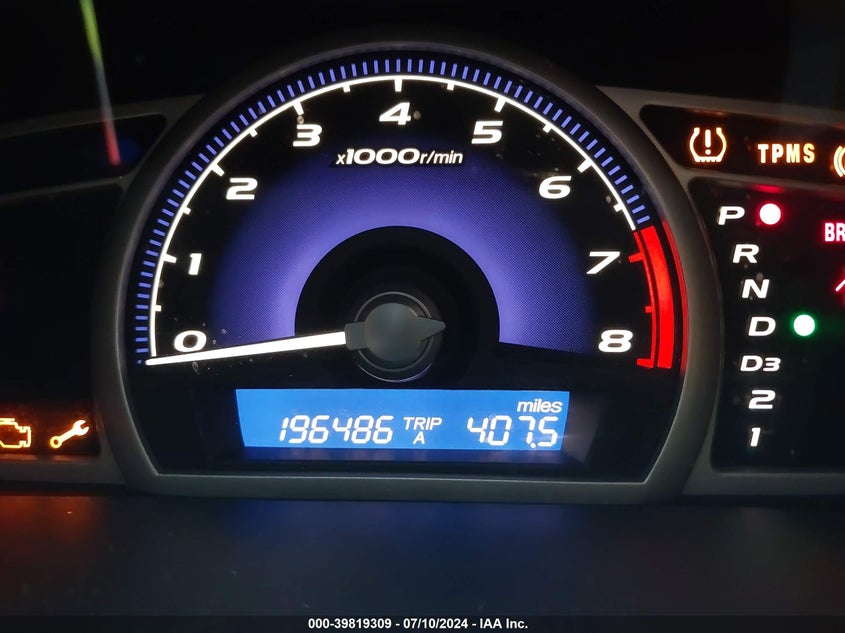 2009 Honda Civic Exl VIN: 2HGFA16949H528394 Lot: 39819309