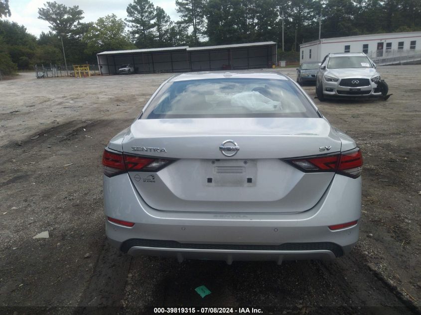 2022 Nissan Sentra Sv Xtronic Cvt VIN: 3N1AB8CV4NY284138 Lot: 39819315