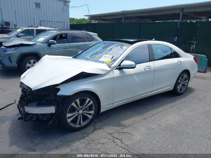 2014 Mercedes-Benz S 550 4Matic VIN: WDDUG8FB2EA053343 Lot: 39819318