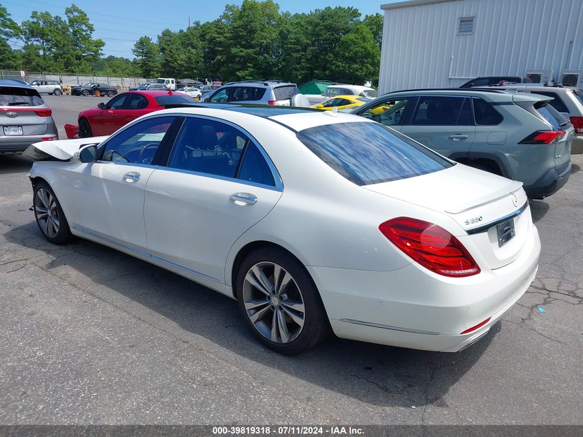 2014 Mercedes-Benz S 550 4Matic VIN: WDDUG8FB2EA053343 Lot: 39819318