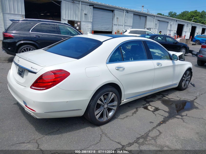 2014 Mercedes-Benz S 550 4Matic VIN: WDDUG8FB2EA053343 Lot: 39819318