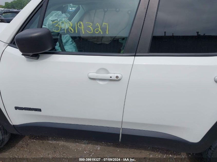 2018 Jeep Renegade Sport VIN: ZACCJBAB4JPH35128 Lot: 39819327