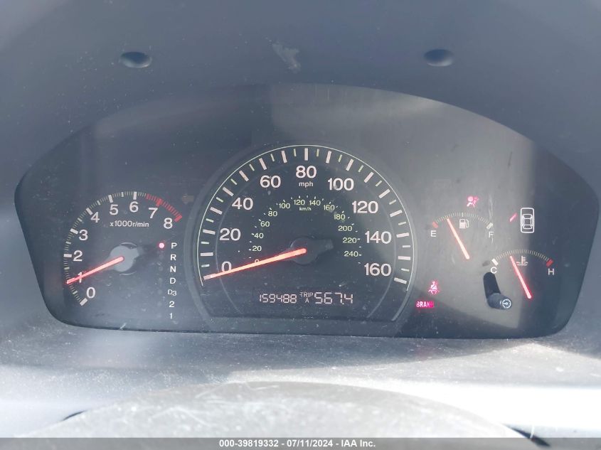 2005 Honda Accord 2.4 Lx VIN: 1HGCM56455A020174 Lot: 39819332