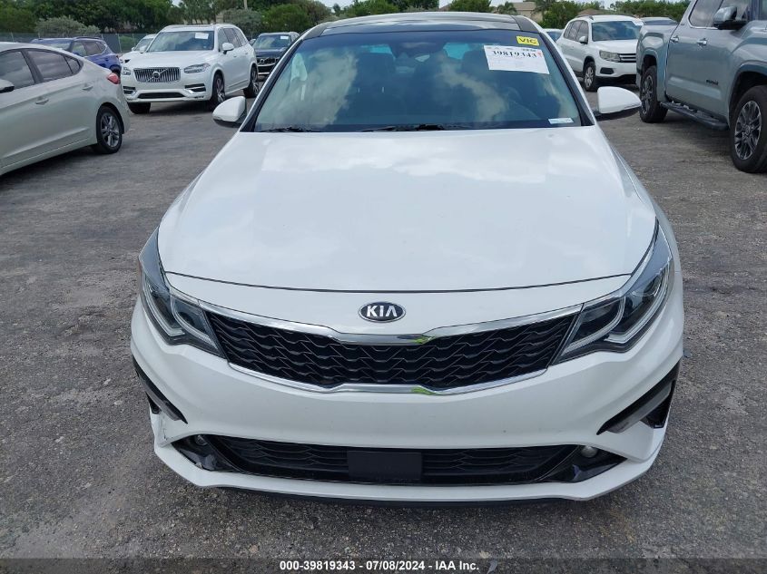 2019 Kia Optima Ex VIN: 5XXGU4L19KG298645 Lot: 39819343